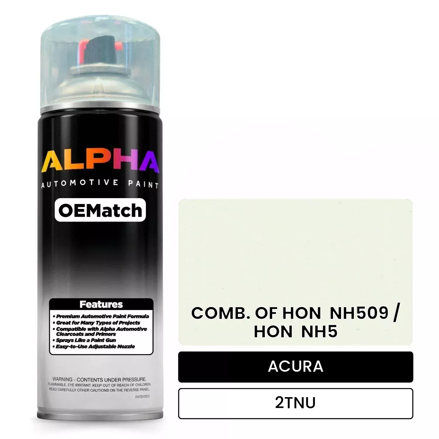 ACURA COMB. OF HONNH509 / HONNH5 2TNU | OEMatch Automotive Spraycan