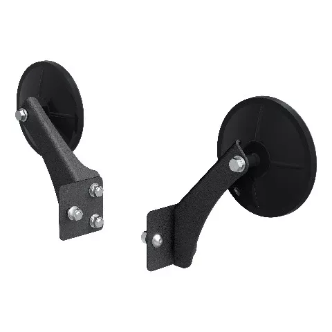 ARIES 3500300 Offroad Jeep Wrangler Tube Door Mirrors (2-Pack)