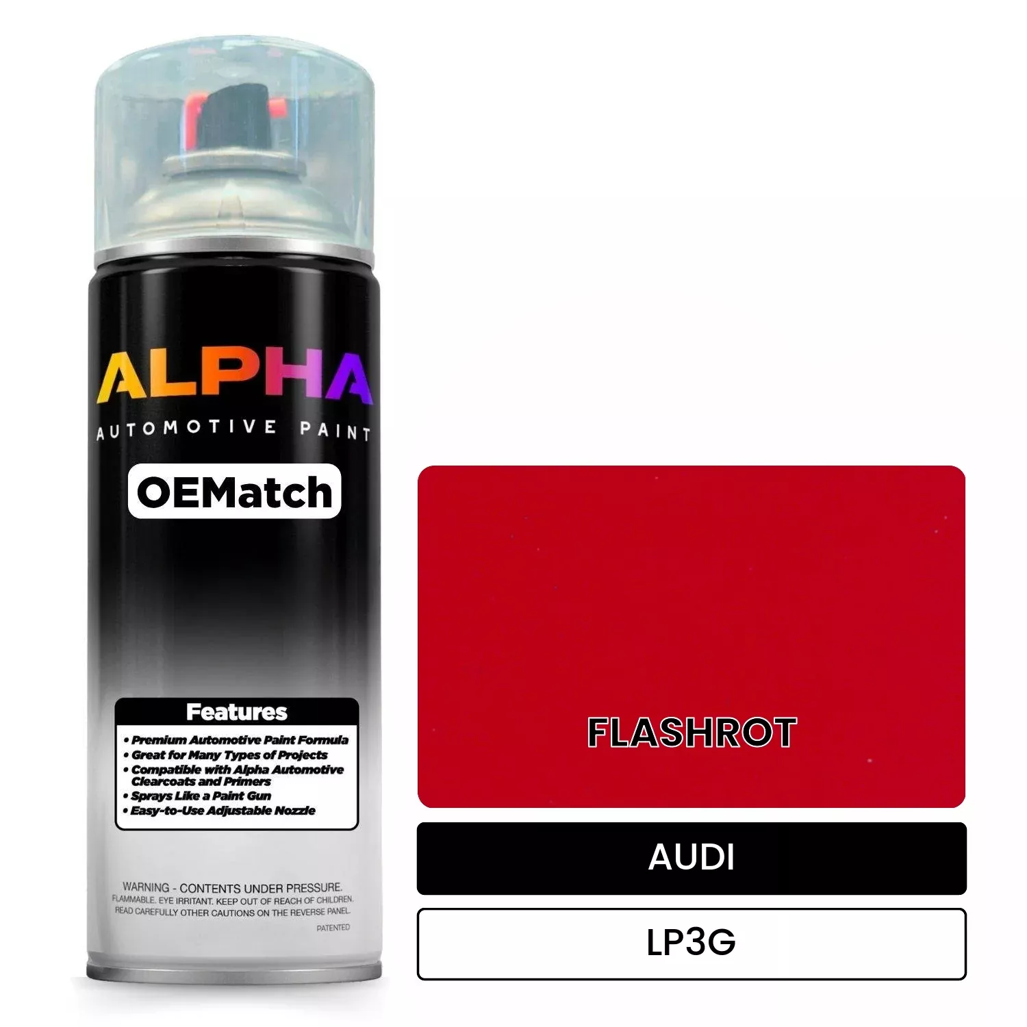 AUDI FLASHROT LP3G | OEMatch Spray Can