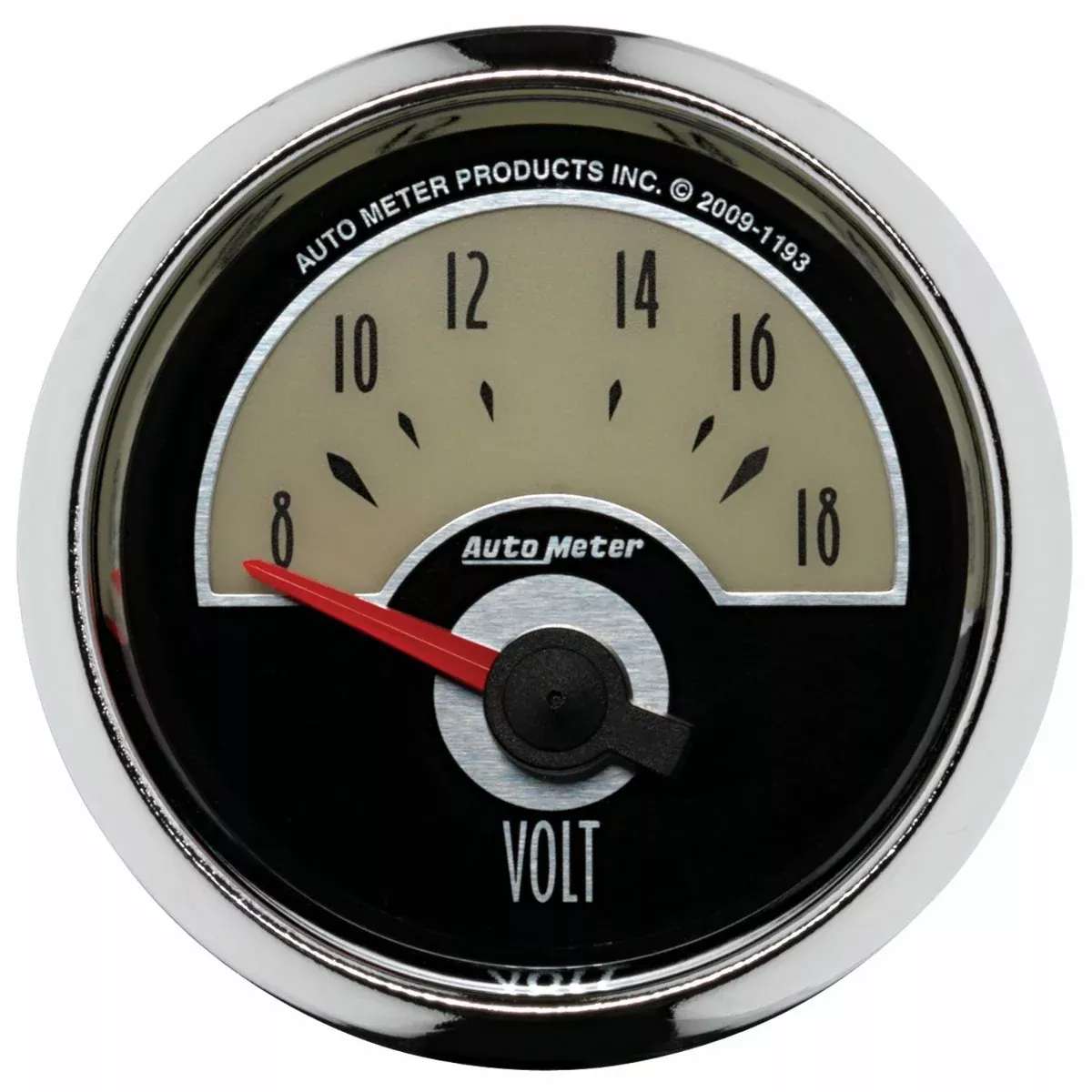 AutoMeter Products 1193 2-1/16 Voltmeter, 8-18 SSE