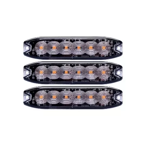 BrightSource S19SM6A3 LED Amber Marker Light PRO Pack
