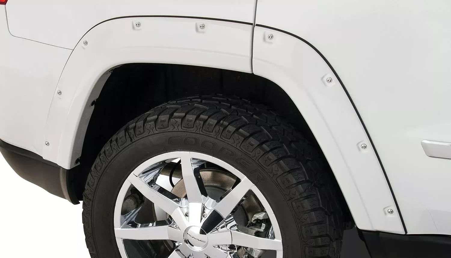 Bushwacker 10076-02 Pocket Style Fender Flares, 2pc