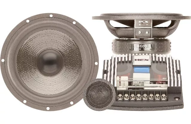 Diamond Audio 6.5" HEX Series Component Speaker Set H600S