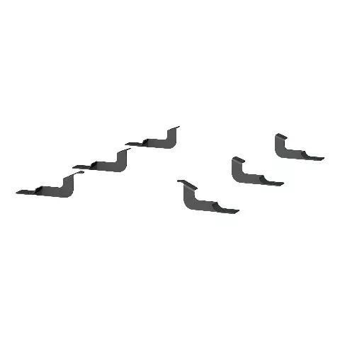 DISCONTINUED - ARIES 4515 Mounting Brackets for 6" Oval Side Bars