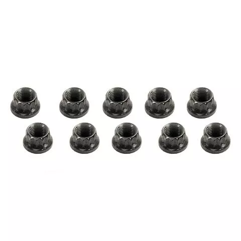 Milodon 1/2in Nuts 12 Pt-10 Pack 82235