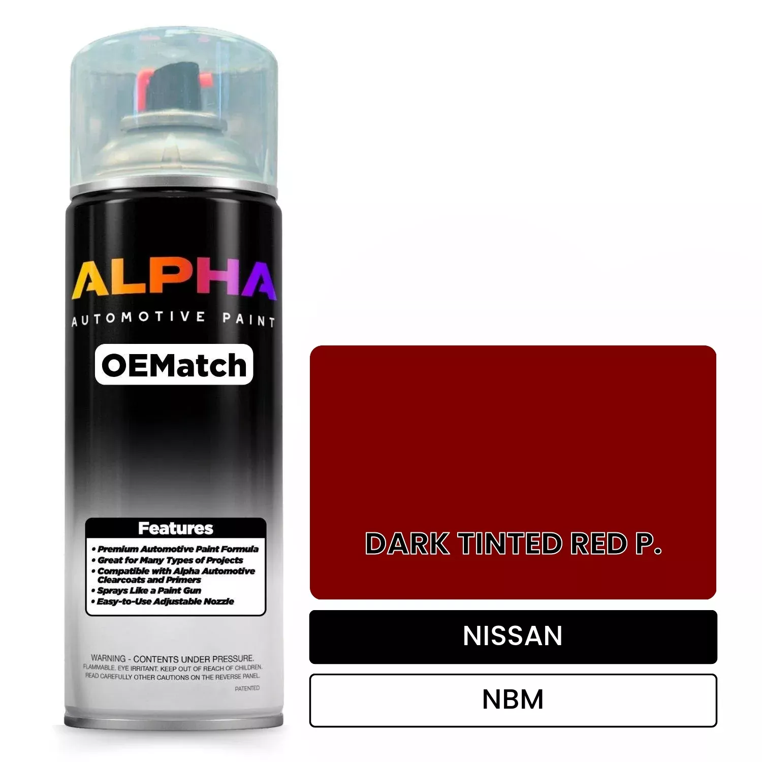 NISSAN DARK TINTED RED P. NBM | OEMatch Spray Can